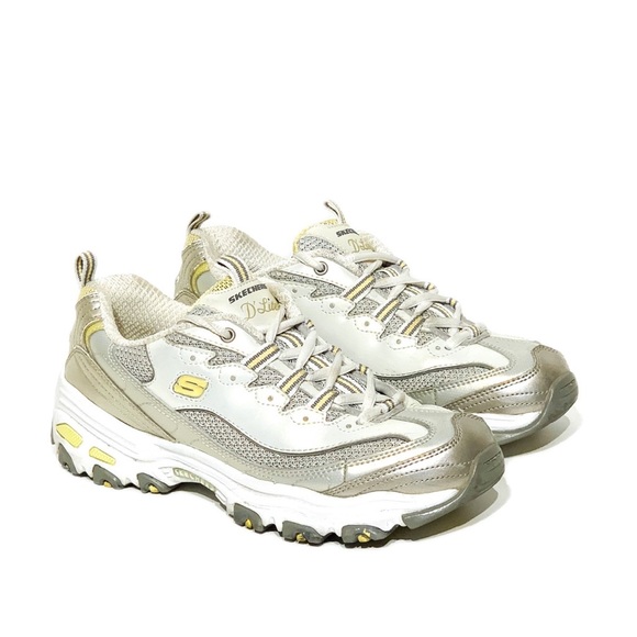 skechers yellow sneakers